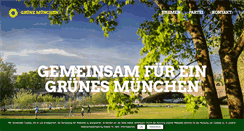 Desktop Screenshot of gruene-muenchen.de